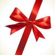 Red Ribbon Bow N6