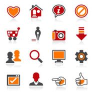 Icons for web Color series