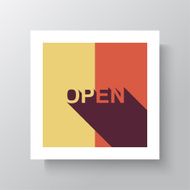 Come in We are Open Sign
