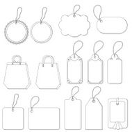 Tags set contours