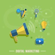 Digital marketing concept N17