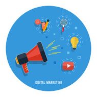 Digital marketing concept N18