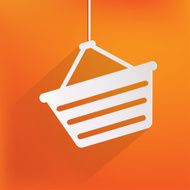 shopping bag web icon N10