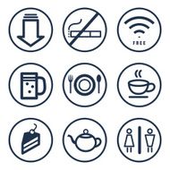 restuarant - food icon N2
