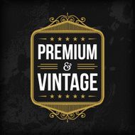 Vintage Chalkboard Label N5