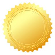 Blank gold certificate
