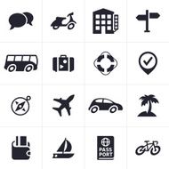 Travel and Transportation Icons