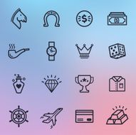 Jet Set Line Icons N2