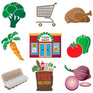 food mart design elements