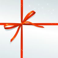Ribbon in red
