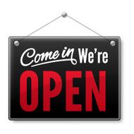 Come in We&#039;re open N2
