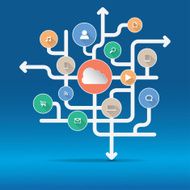 Cloud Computing and Applications concept N2