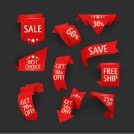 Origami sale ribbons N2