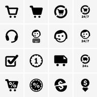 Shopping Icons N427