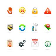 internet web icon set