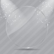 Realistic Glass Frames Vector Illustration N34