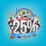 twenty five percent discount