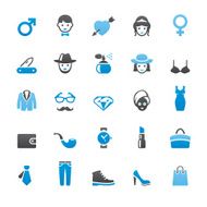 Men and Women icons set N2
