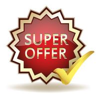 Advertising Super Offer Badge