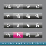 Consume &amp; Shopping Icons N4