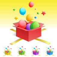 Open Gift Boxes