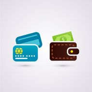 Cash and credit card