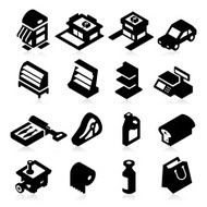 Supermarket Icons Three
