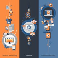 Advertising Banner Set