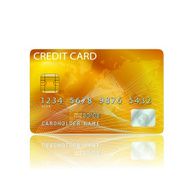 Credit Card Icon Isolated on white N4