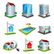 Real Estate Icon Set N11