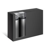 Black Gift Box with two bottles