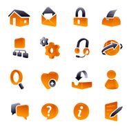 Website and Internet 2colors Icons N2