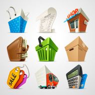 Shopping Icon Set N110