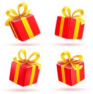Red Gift Boxes N3