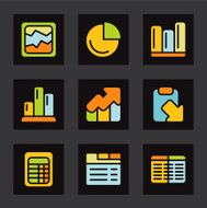 Color Icon Series - Finances Icons N3