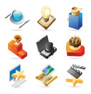 Icon concepts for media event