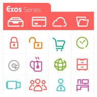 Business Icons - Exos Series