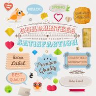 Quality Labels Frames and Banners N2