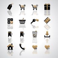 Shopping Icons N438