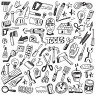 working tools - doodles set N2