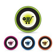 cart button icon set N2