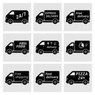 Delivery trucks