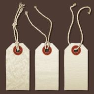blank textured price tags N2