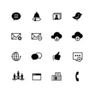 Set of Communication Icons #8