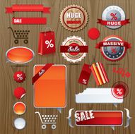 Sale icon set N2