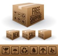 Shipping and E-commerce boxes