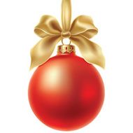 CHRISTMAS RED BALL N2