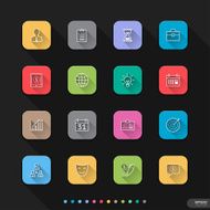 Business &amp; Management Icons set N2