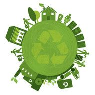 Recycling All Over the Planet (Green World Series)