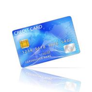 Credit Card Icon Isolated on white N5